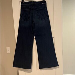MOTHER Dark Blue Denim Jeans Petite 28 1/4” Inseam